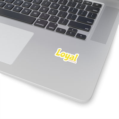 Loyal Island Text - Kiss-Cut Stickers