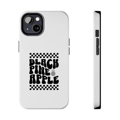 Black Pineapple Race - Tough Phone Cases