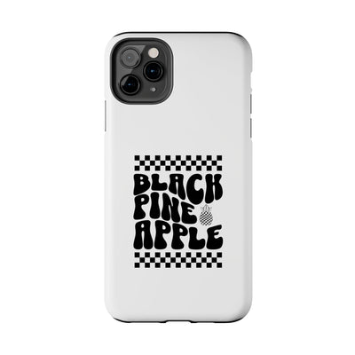 Black Pineapple Race - Tough Phone Cases