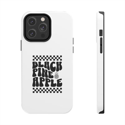 Black Pineapple Race - Tough Phone Cases