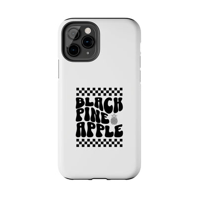 Black Pineapple Race - Tough Phone Cases