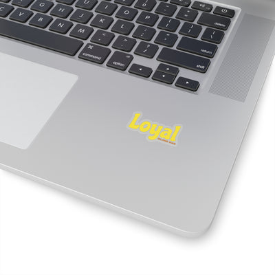 Loyal Island Text - Kiss-Cut Stickers