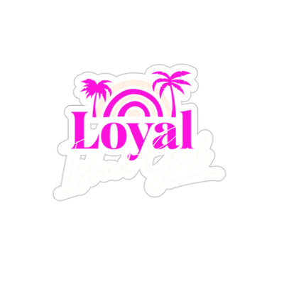 Loyal Island Girl - Kiss-Cut Stickers