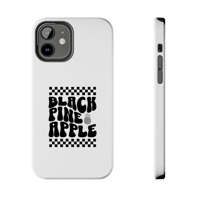 Black Pineapple Race - Tough Phone Cases