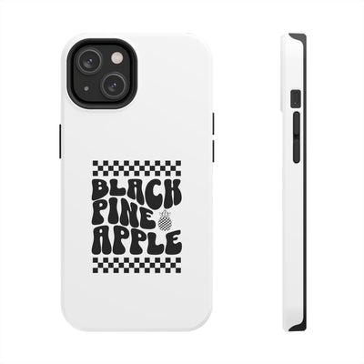 Black Pineapple Race - Tough Phone Cases