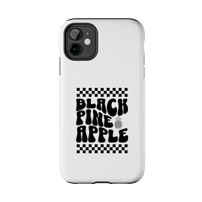 Black Pineapple Race - Tough Phone Cases