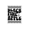 Black Pineapple Race - Kiss-Cut Stickers