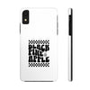 Black Pineapple Race - Tough Phone Cases