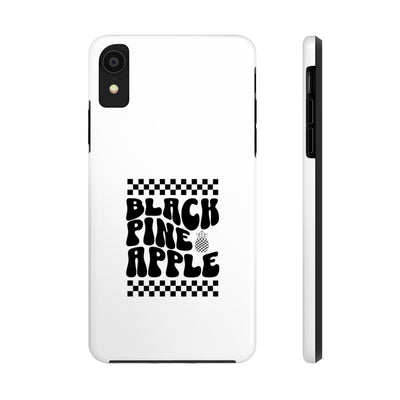 Black Pineapple Race - Tough Phone Cases