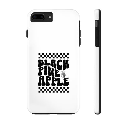 Black Pineapple Race - Tough Phone Cases