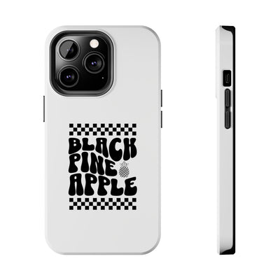 Black Pineapple Race - Tough Phone Cases