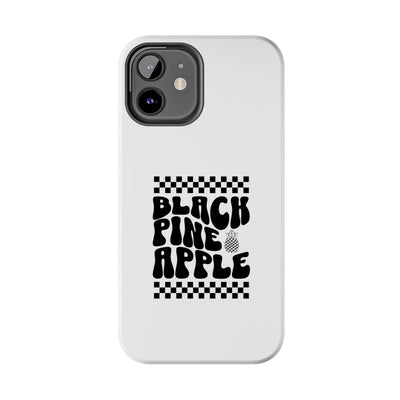 Black Pineapple Race - Tough Phone Cases