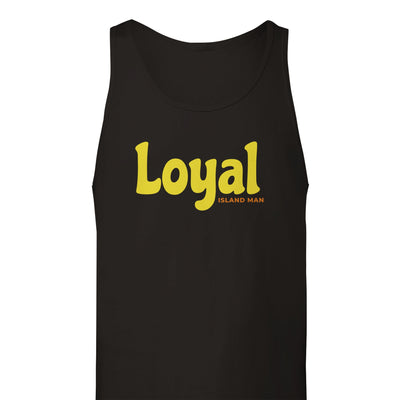 Loyal Island Man Text - Premium Unisex Tank Top