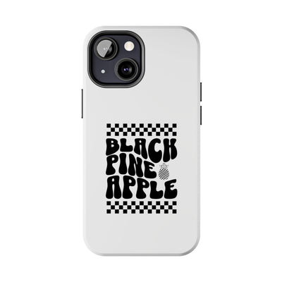 Black Pineapple Race - Tough Phone Cases