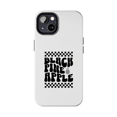 Black Pineapple Race - Tough Phone Cases