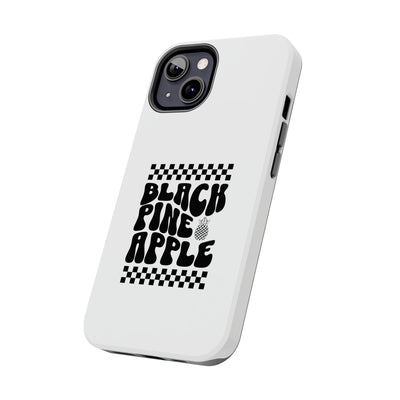 Black Pineapple Race - Tough Phone Cases