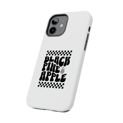 Black Pineapple Race - Tough Phone Cases