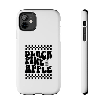 Black Pineapple Race - Tough Phone Cases