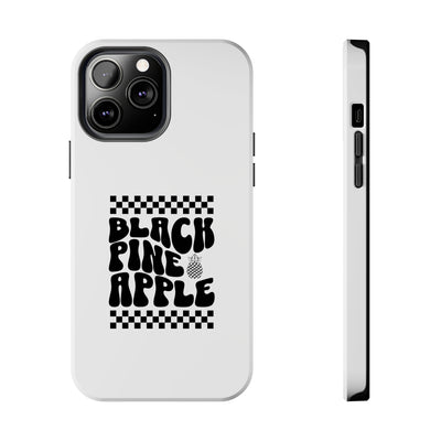 Black Pineapple Race - Tough Phone Cases