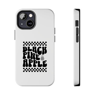 Black Pineapple Race - Tough Phone Cases