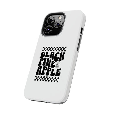 Black Pineapple Race - Tough Phone Cases