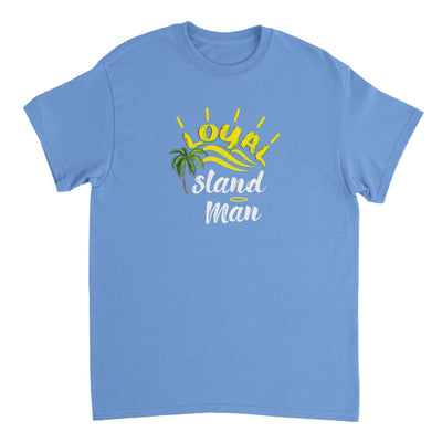 Loyal Island Man - Heavyweight Unisex Crewneck T-shirt