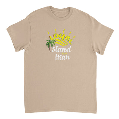 Loyal Island Man - Heavyweight Unisex Crewneck T-shirt