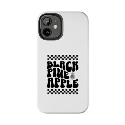 Black Pineapple Race - Tough Phone Cases