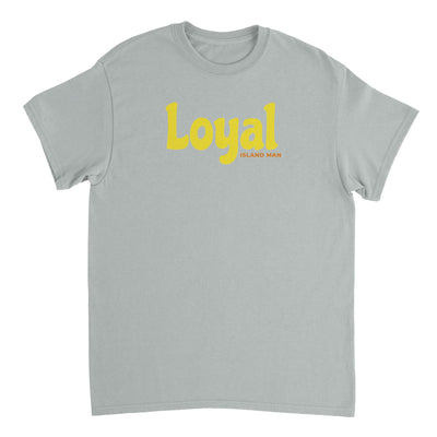 Loyal Island Man Text - Heavyweight Unisex Crewneck T-shirt